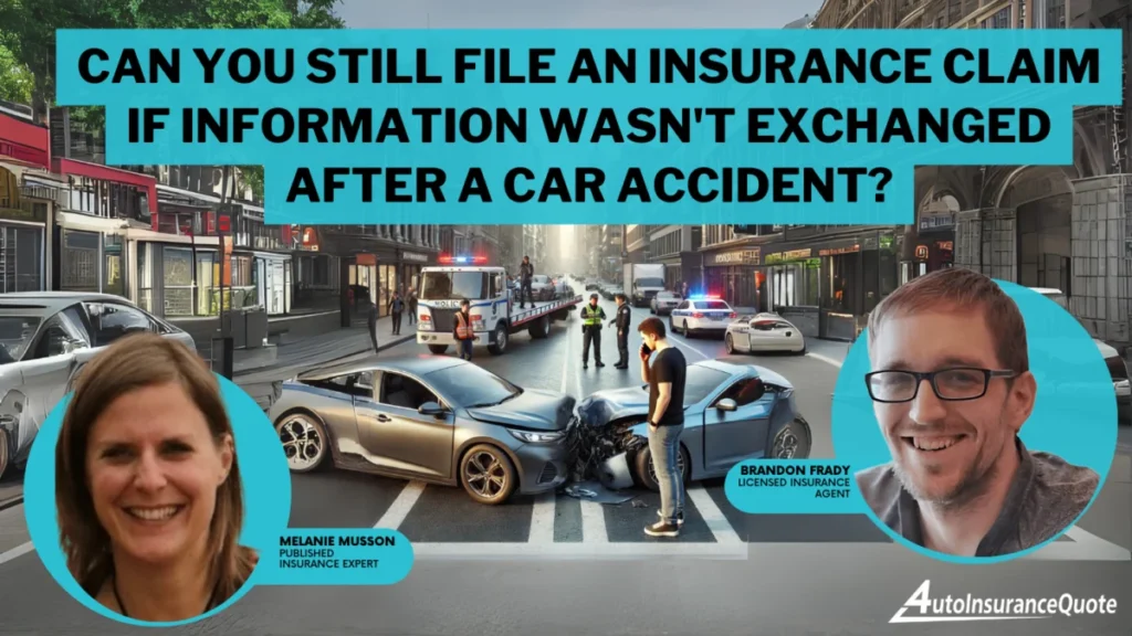 Navigating the Aftermath: Filing an Insurance Claim Without Exchanged Information